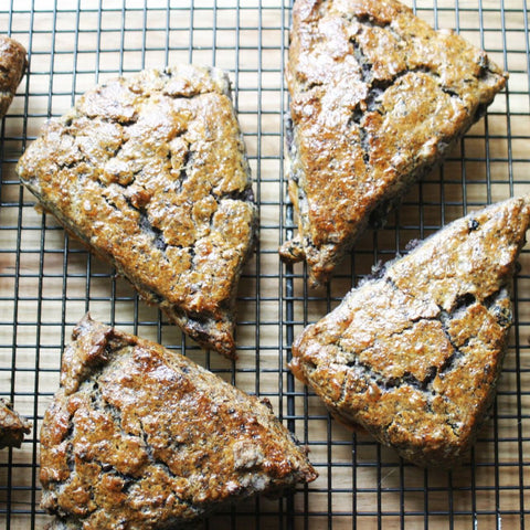 Blueberry-Ginger Scones – Bow Hill Blueberries