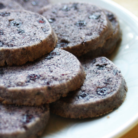 Boozy-Bluezy Shortbread – Bow Hill Blueberries