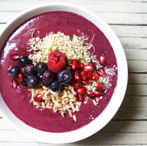 Northwest Berry Smoothie Bowl – Bow Hill Blueberries