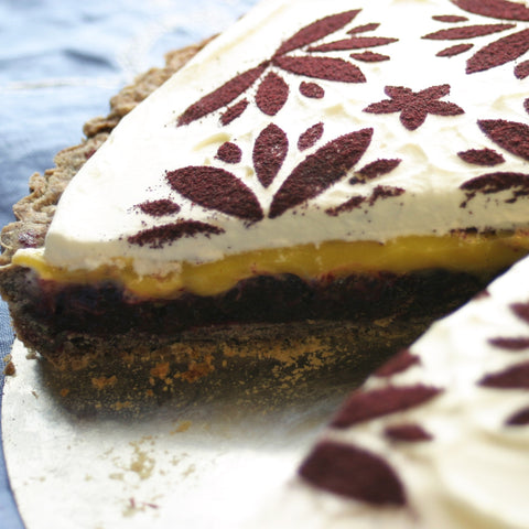 Lemon Curd Tart – Bow Hill Blueberries