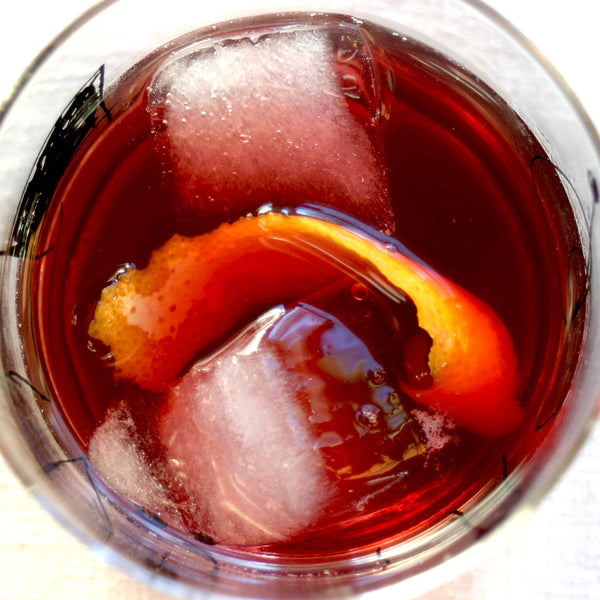 Blueberry Bourbon Whiskey Cocktail