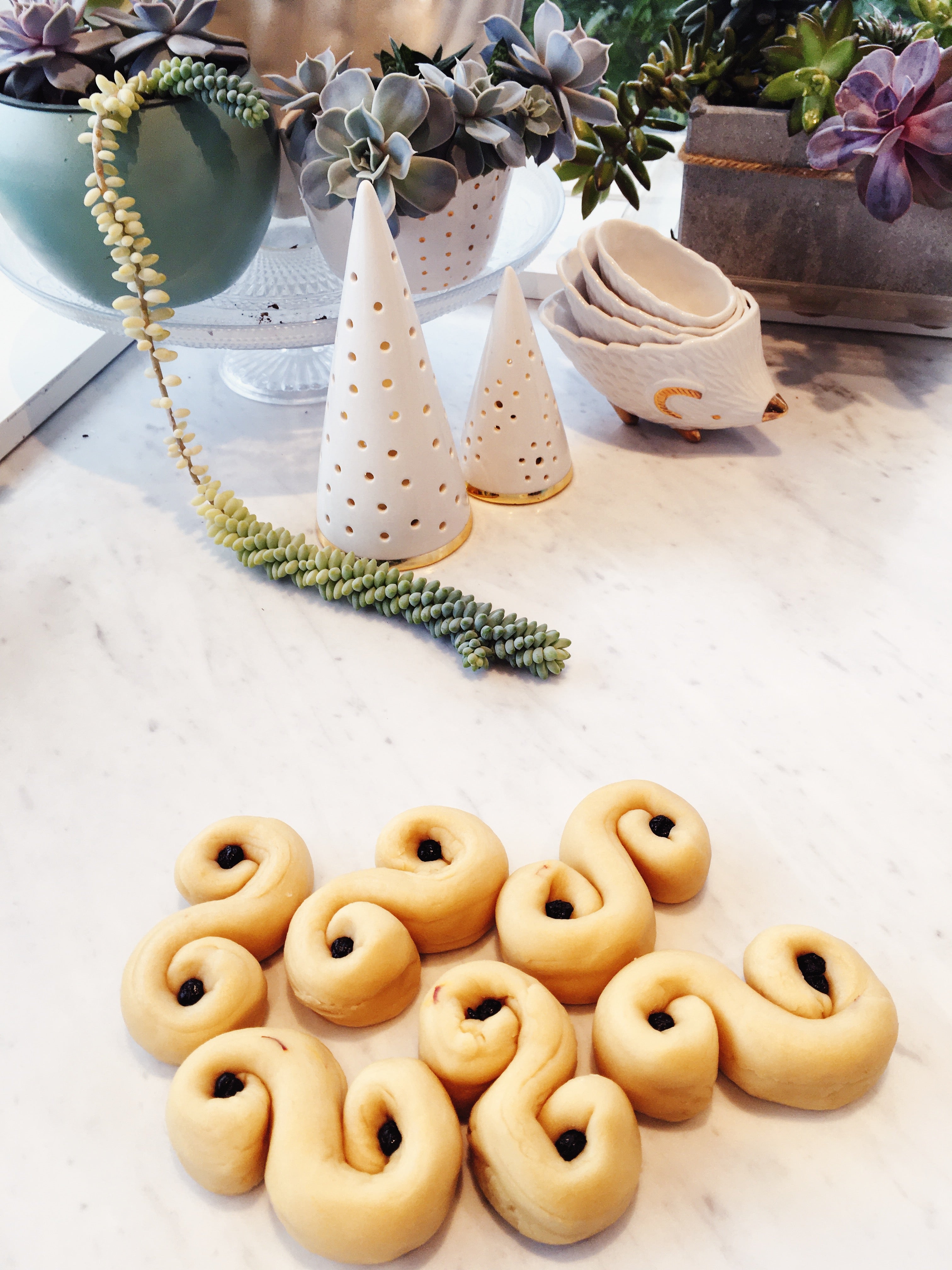 Solstice Saffron Buns