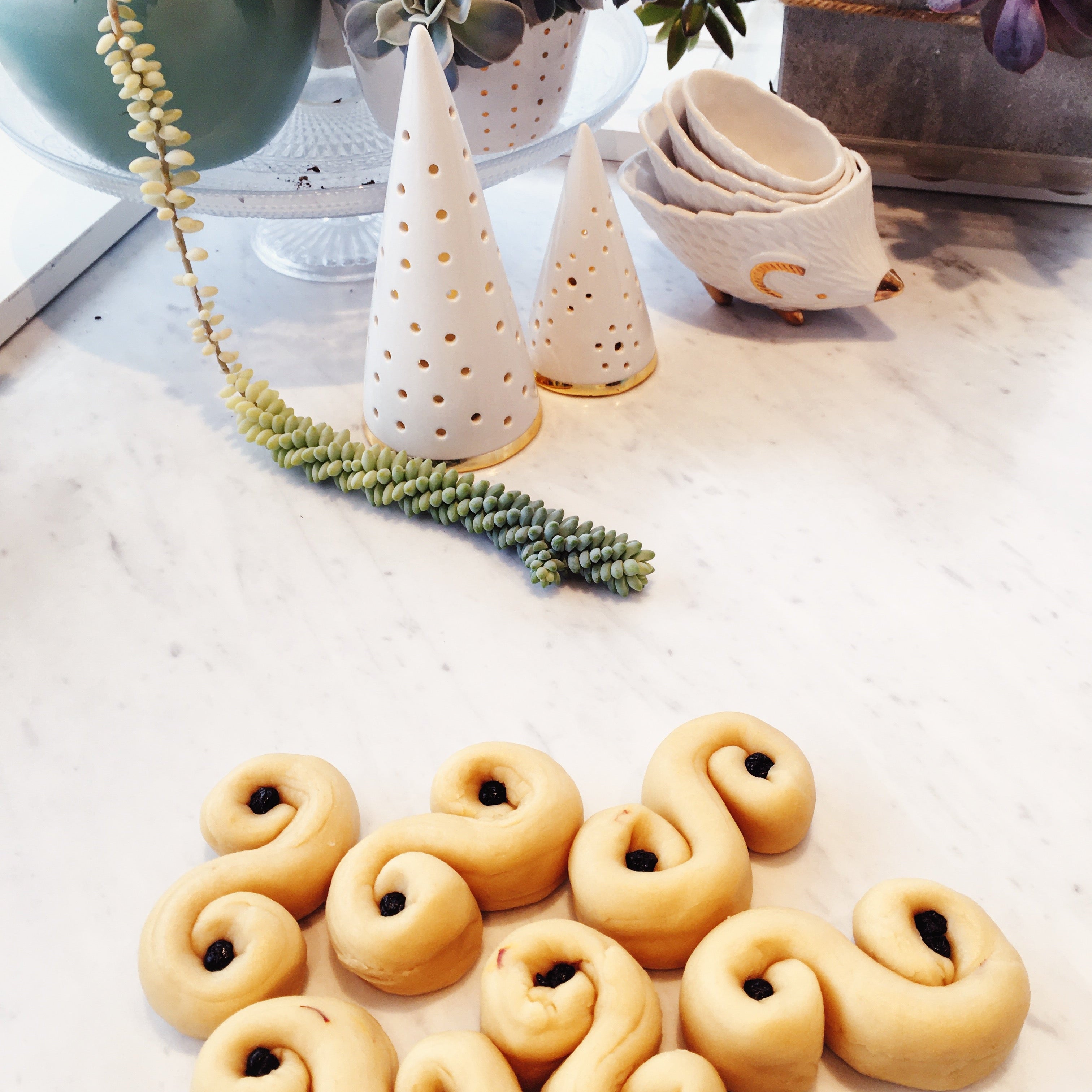 Solstice Saffron Buns