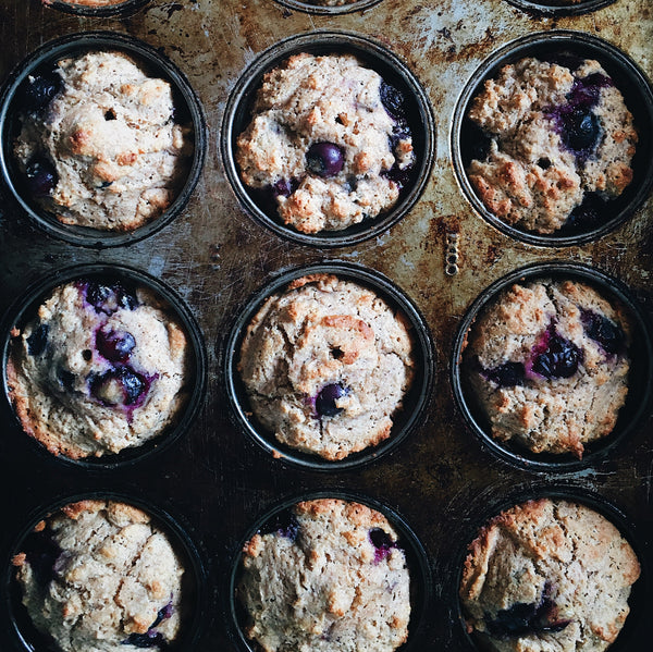 Simple Blueberry Muffins