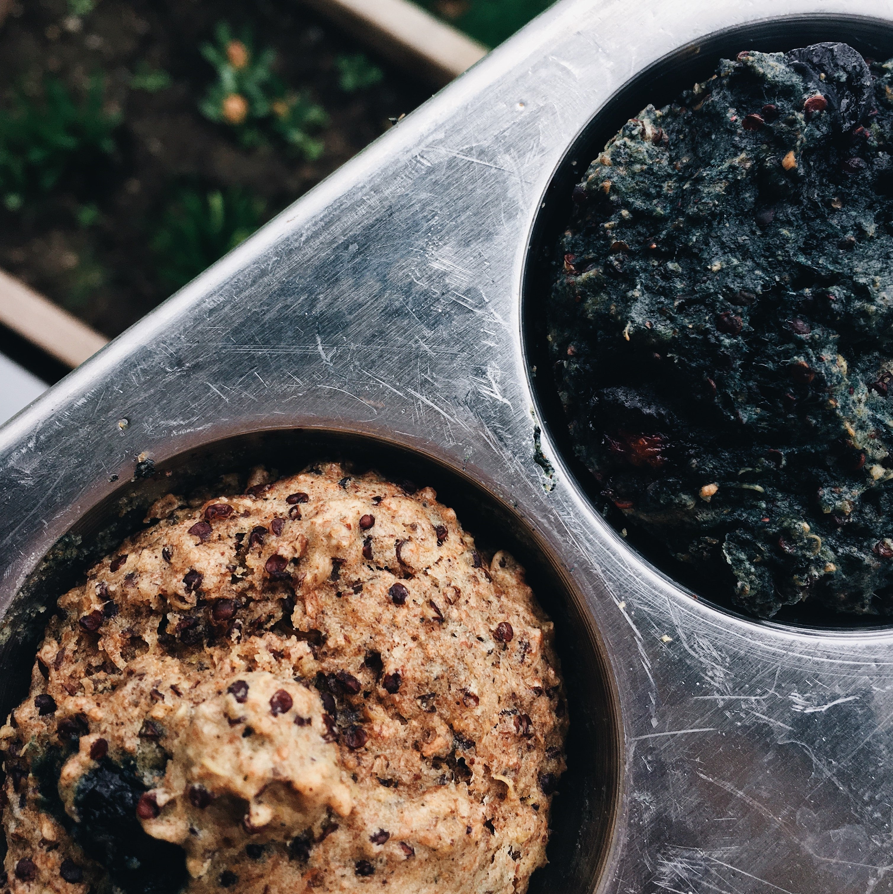 Almond-Quinoa Blueberry Muffins