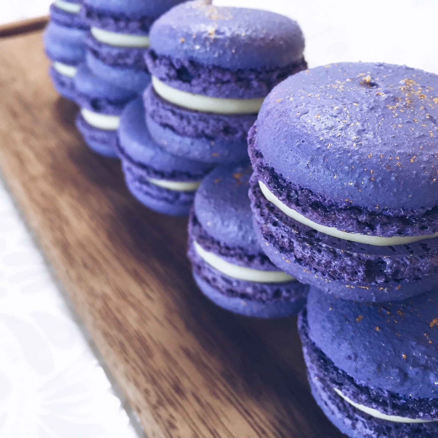 Bow Hill Blueberry Macaron