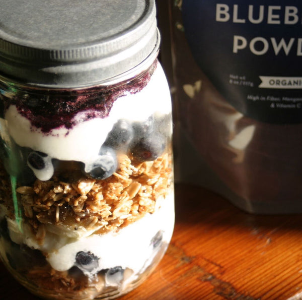 Blueberry Breakfast Jar