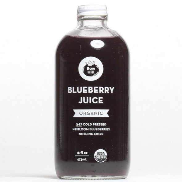 Organic Heirloom Blueberry Juice 16 oz - CASE of 12 (Non Wholesale)