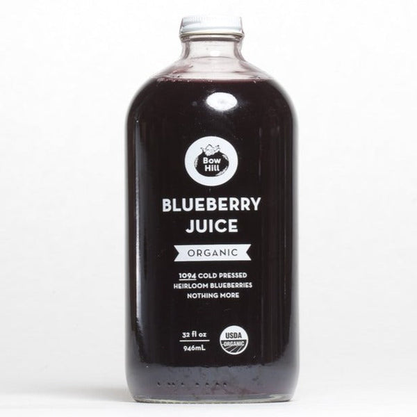 Organic Heirloom Blueberry Juice 32 oz - CASE of 6 (Non Wholesale)